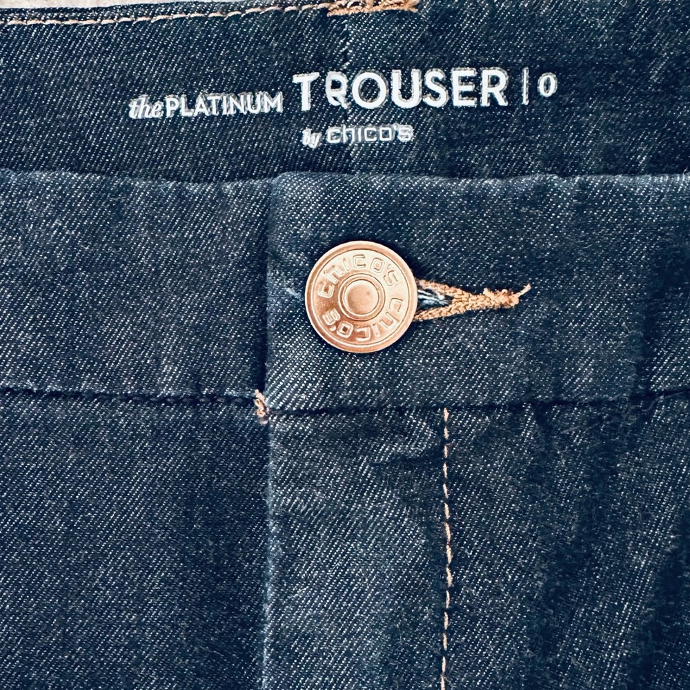 Chicos Platinum Tailored Trouser Jeans - Picture 10 of 11